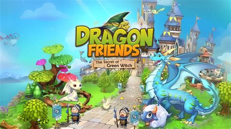 Play as a Green Witch and Save the Enchanted Kingdom in Dragom Friends